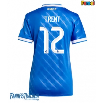 Real Madrid Alexander-Arnold #12 Tricou Fotbal Replică 2025-26 Femei Treilea